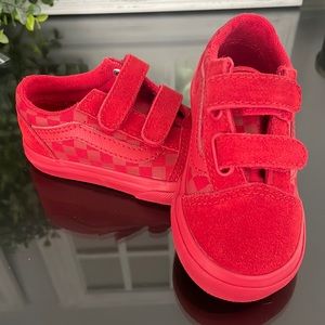 Toddler Red Vans